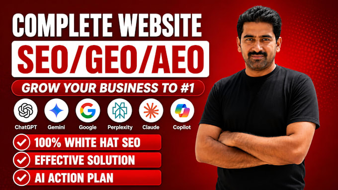 do complete SEO GEO and aeo to rank on google and ai search engines