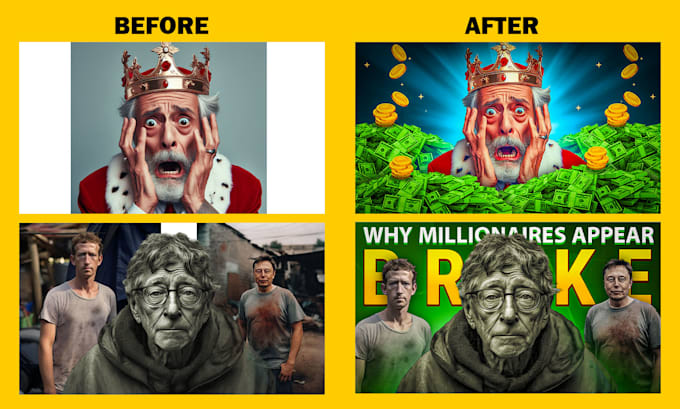 design attractive eye catchy youtube thumbnail for you