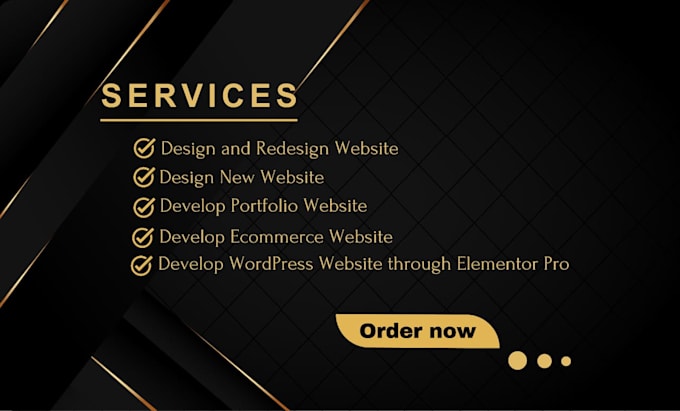 design or redesign wordpress website with elementor pro