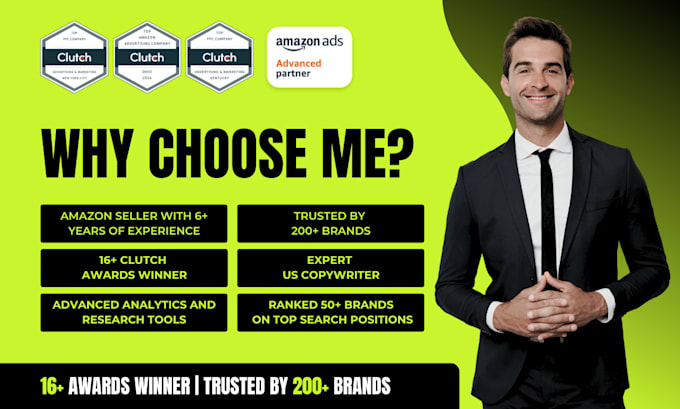 boost your amazon sales with expert listing optimization and SEO copywriting
