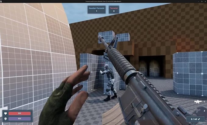 build unreal engine multiplayer game blueprint video game ue5 game bug fix