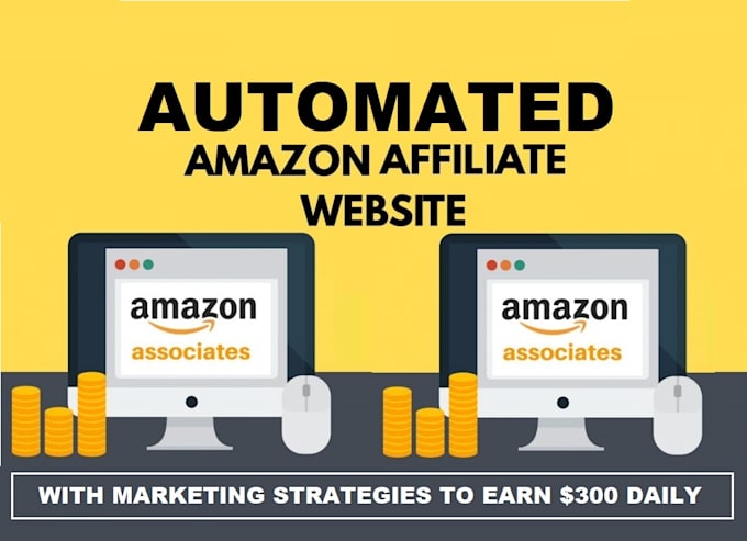 build automated amazon affiliate marketing website to earn commission