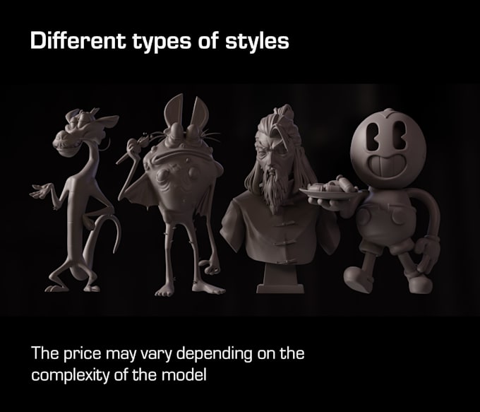 create exquisite 3d sculptures for your 3d printing projects