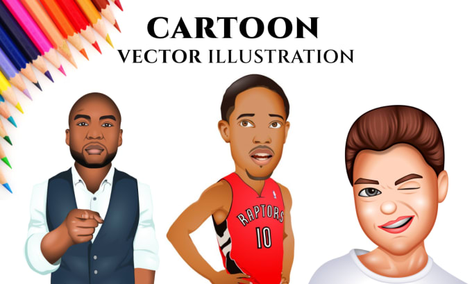 design realistic vector emoji, avatar, illustration, and portrait from photo