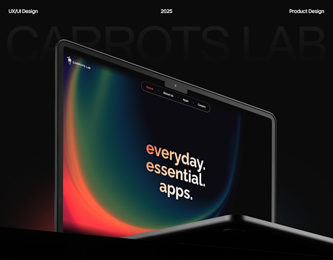 design a modern framer website or landing page