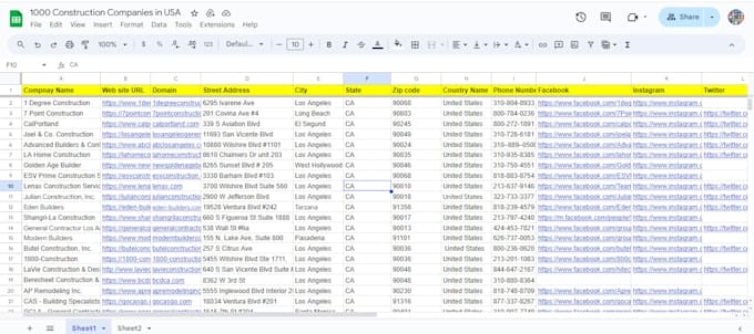 do b2b lead generation and email list building