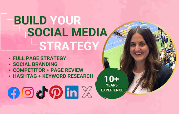 build you a custom social media strategy to reach your target audience