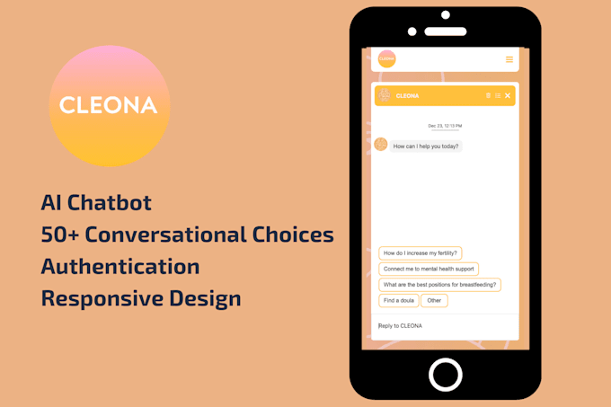 develop a customer support ai chatbot