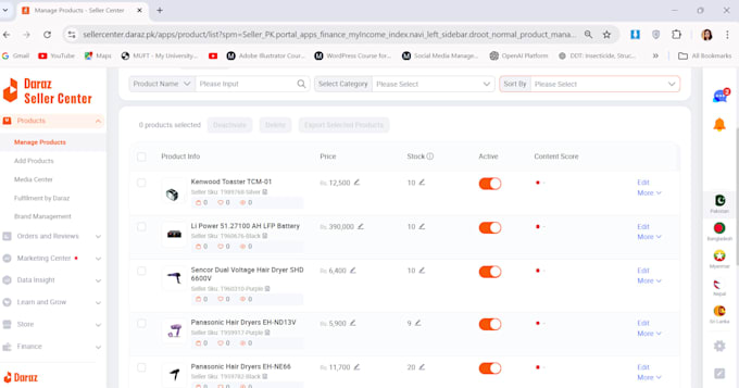 be your expert daraz product uploader