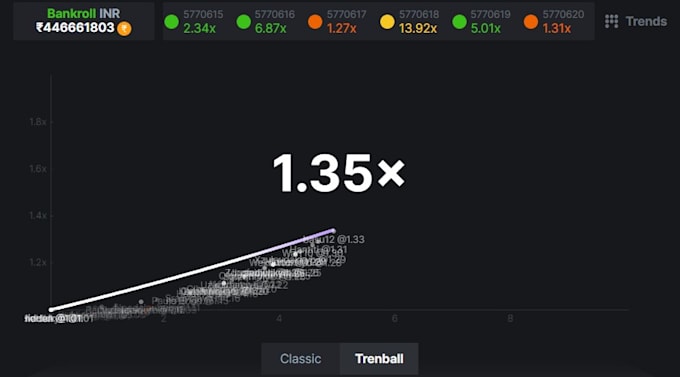 create crash game website using blockchain, bet app