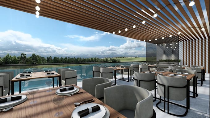 design and render modern interior design