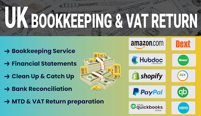do amazon bookkeeping, quickbooks, bank reconciliation