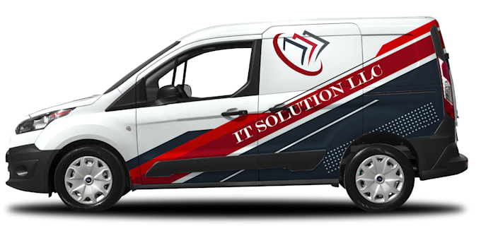 professional and stunting van wrap design