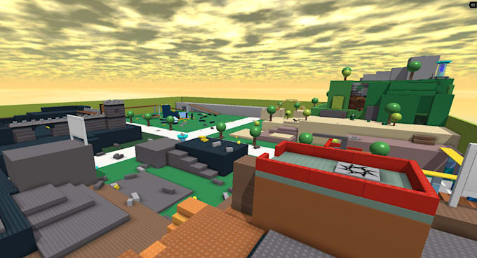 Build a realistic roblox map, roblox builds, roblox game map