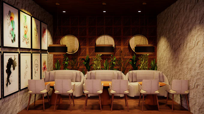 create realistic interior rendering