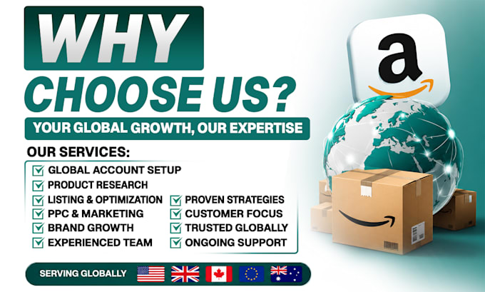 complete amazon global selling solutions to expand your business worldwide