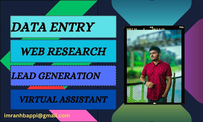 Do data entry copy paste typing work job , excel data entry gig ...