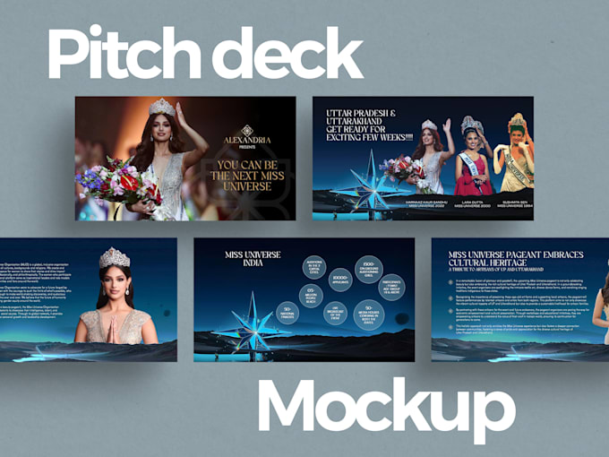 do premium powerpoint pitch deck presentation with 10 hours