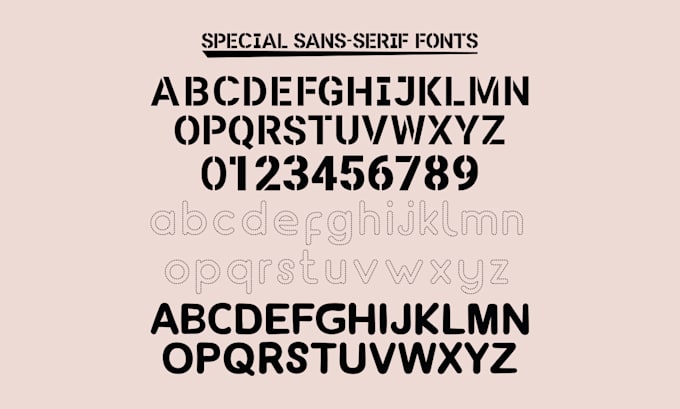 make custom font design typography for your purpose