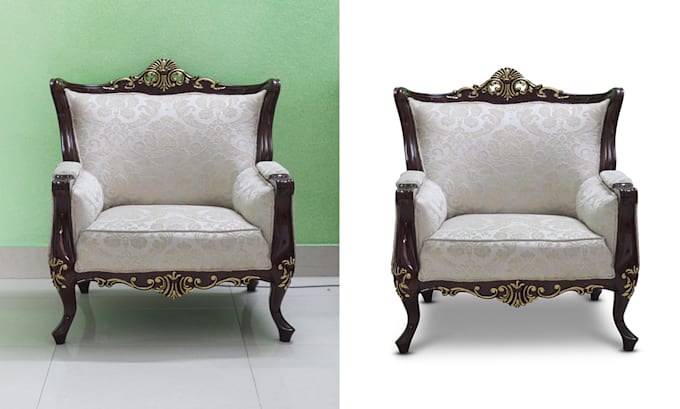 do white background with natural shadow effects