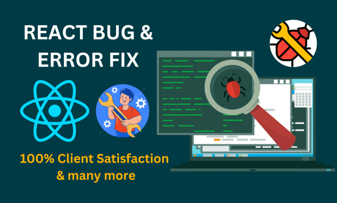 fix bugs in react, next js, or any website errors and issues