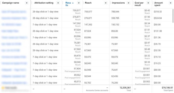 manage facebook ads campaigns in USA online store