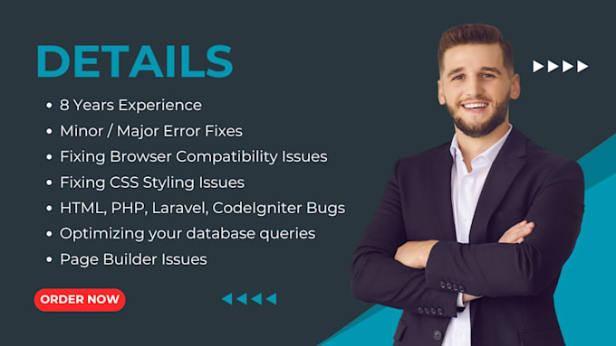 fix and resolve php bugs laravel errors codeigniter issues