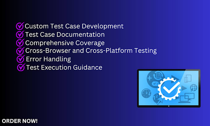create test cases for your website or mobile apps