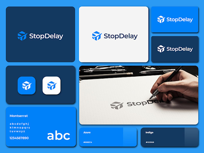 design modern minimalist logo design and brand identity