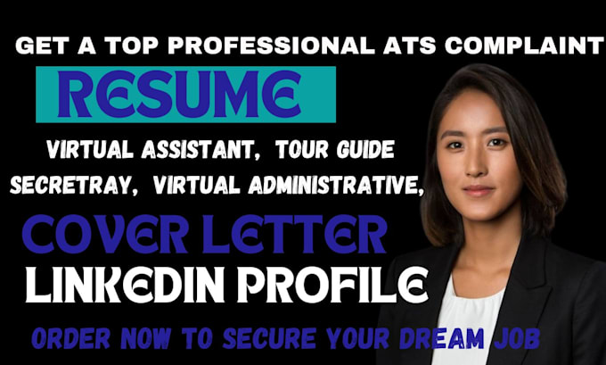 write resume for virtual assistant, secretary administrative research assistant