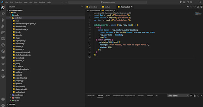develop nodejs express rest apis and scalable backends