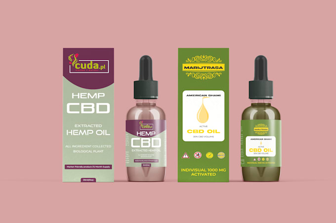 do dropper label design and cbd label design