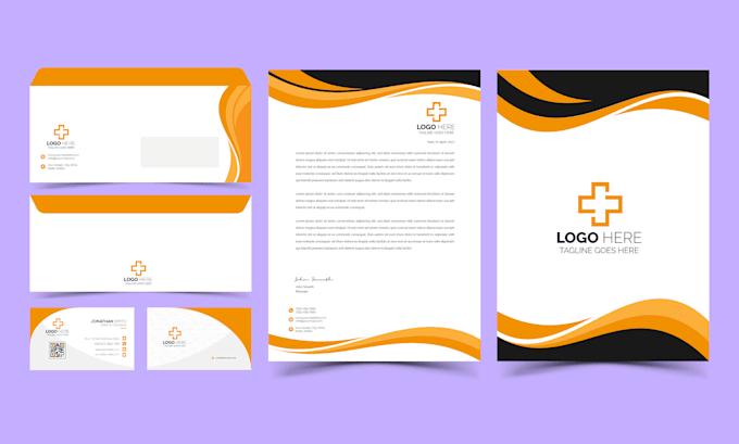 create premium stationery design items