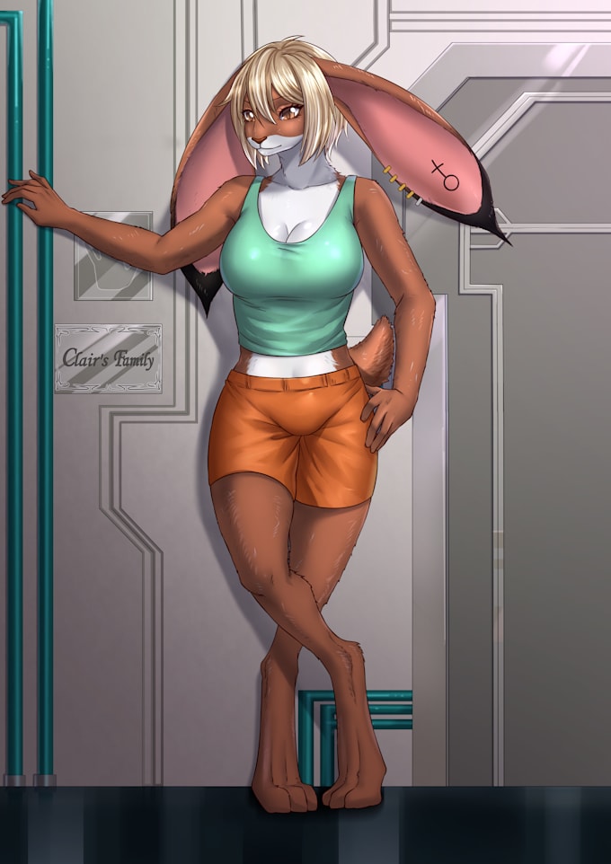 draw furry or anthro character