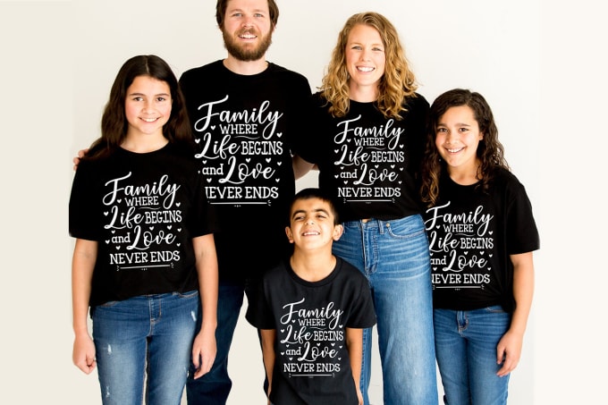 do personalized family reunion t shirt design and print it