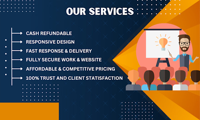 build high quality responsive elearning , education and consulting website