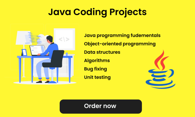 Be your java programmer for your java projects by Chamara_00 | Fiverr