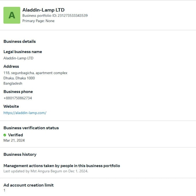 create fresh facebook business manager and ads account bm within 2hr