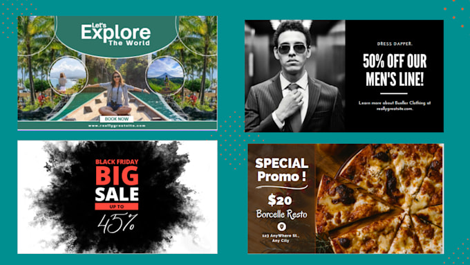 do high converting facebook ads design and caption
