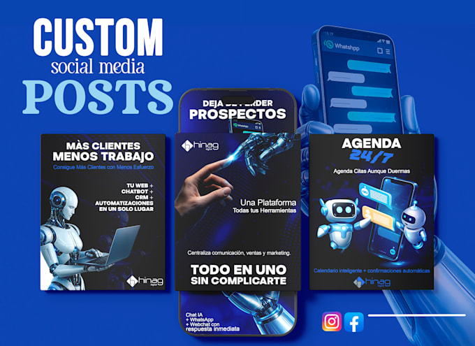 be your social media marketing manager and content creator