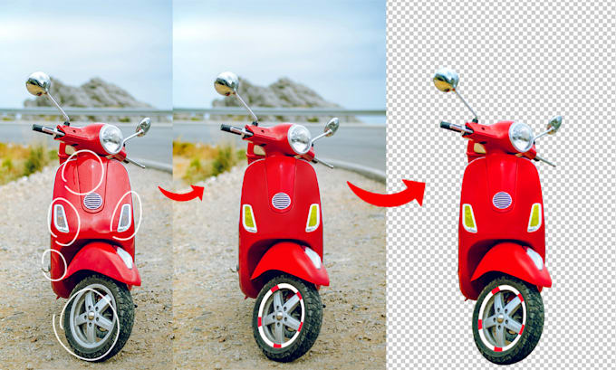 professionally edit or remove anything using photoshop