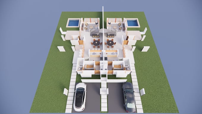 redraw 3d floor plan for you by roomsketcher
