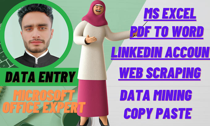 Do web research and data entry gig by Ihtisham_cs | Fiverr