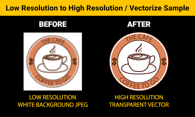 modify logo redesign, update, redraw, edit, fix, vectorize