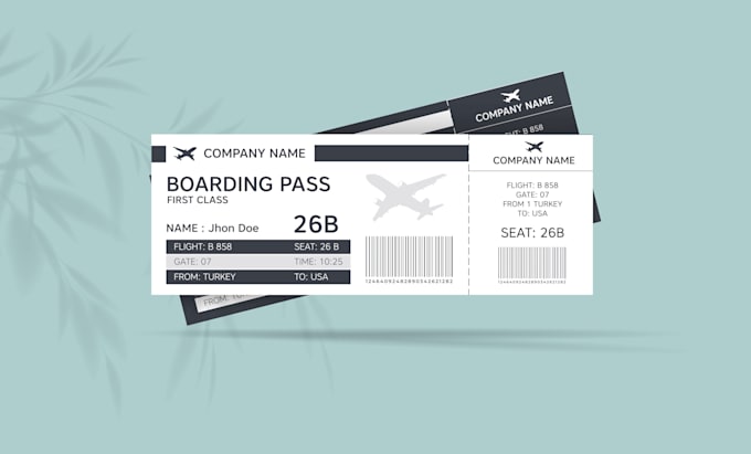 design modern tickets for any event