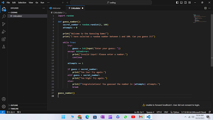 Write any python script by K_m_sabbir_ | Fiverr