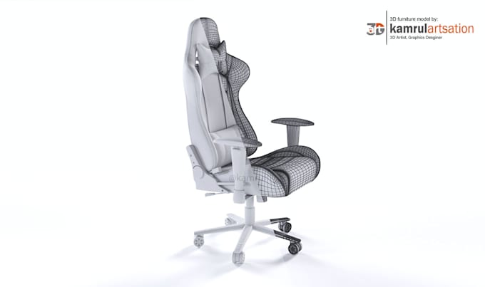 do professional 3d product model with perfect quad edgeflow