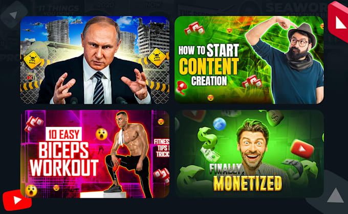 design thumbnails in minecraft, roblox and many styles