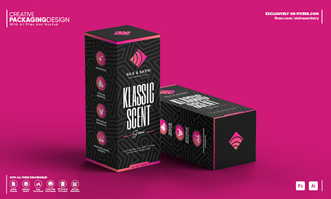 do box packaging or box design and product packaging design
