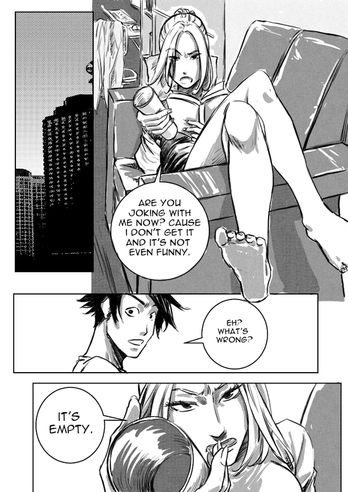 draw your comic or manga page